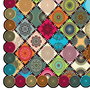 Conceptum Alfombra de Impresión Digital 3D Multicolor 60 x 100 cm